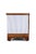 Empire Revival French Walnut Sofa in Ticking For Sale - Image 5 of 15