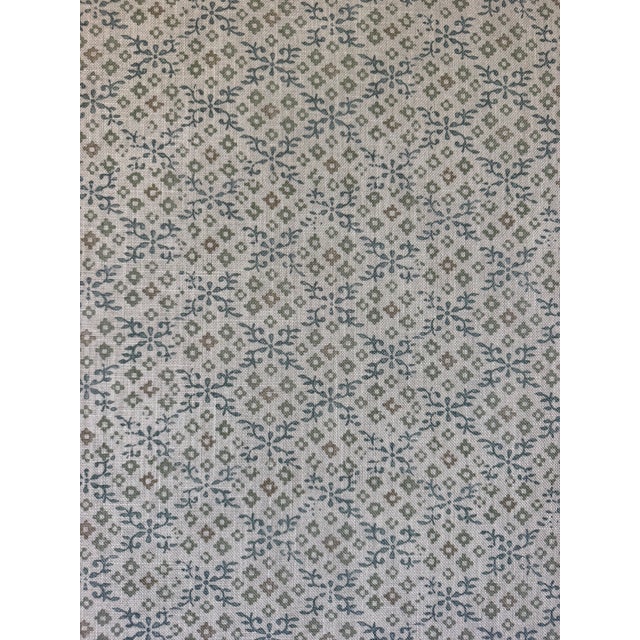 Traditional G P & J Baker bp11001.4.0 Grantly Aqua Fabric 3 5/8 Yards For Sale - Image 3 of 6