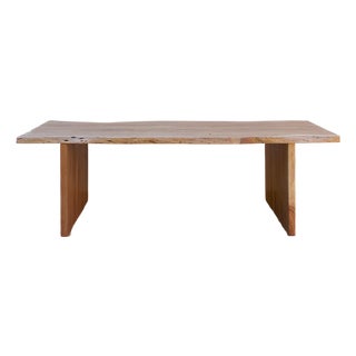 Shoreline 96" Live Edge Acacia Dining Table For Sale