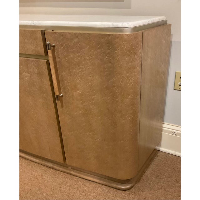 Wood Theodore Alexander Modern Origins Buffet II For Sale - Image 7 of 9