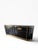 1970s Rare Mastercraft Brass Shield Pull Credenza — Racetrack Form For Sale - Image 11 of 18