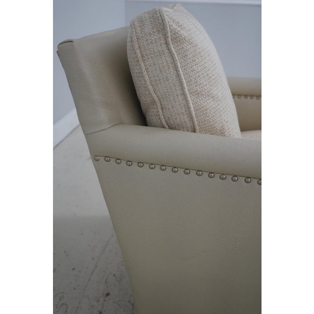 Pair Cr Laine Modern Design Swivel Lounge Chairs For Sale - Image 11 of 18