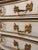 20th Century French Serpentine Commode with Gilded Detailing For Sale - Image 3 of 6