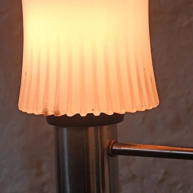 Vintage Finnish Chandelier with Chrome-Plating, 1960s For Sale - Image 12 of 13