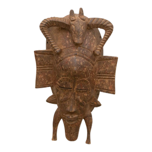Vintage African Bwa Antelope Mask