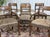 19th Century English Chairs and Armchairs Set in Mahogany, Set of 6 For Sale - Image 4 of 14