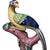 Chinoiserie Pair Parrot Phoenix or Peacock Bird Figurines Table Sculptures - Hand Painting Chinese Porcelain Book Matching Set - Chelsea House Mottahedeh Style For Sale - Image 3 of 10