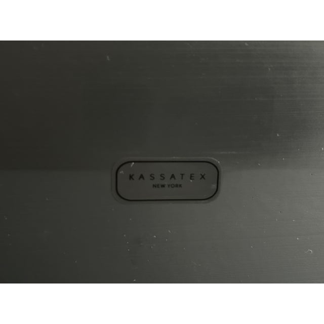 Dark Gray Kassatex Gray Mesh Tray For Sale - Image 8 of 8