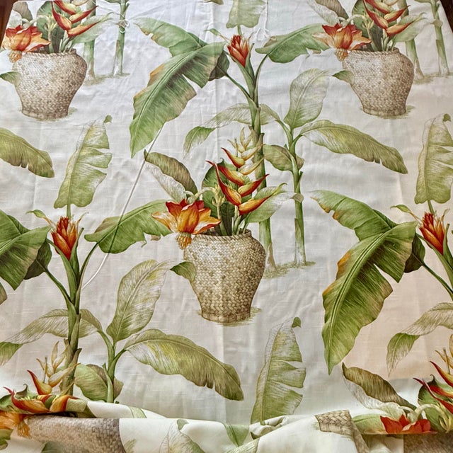 Offered as TWO separate cuts totaling 8.5 yards, providing flexibility for a variety of projects, a beautifully composed...