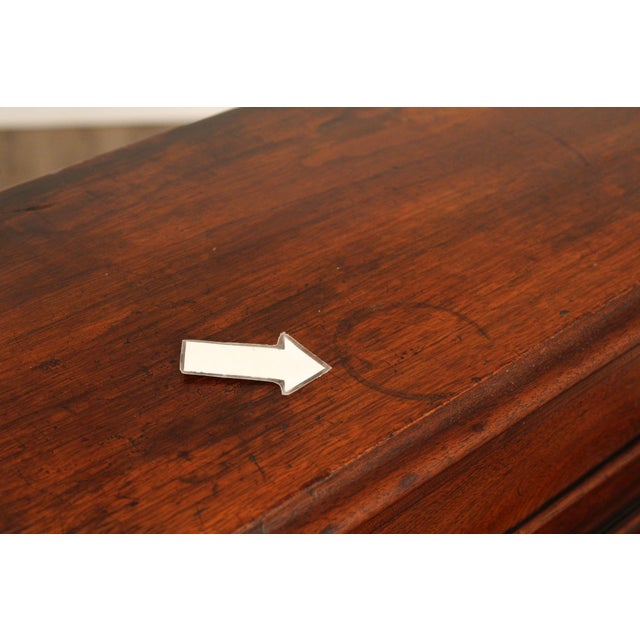 Antique Renaissance Revival Carved Walnut Drop-Front Desk For Sale - Image 13 of 18