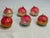 7 Vintage West German Glass Ombre Christmas Tree Ornaments MCM For Sale - Image 9 of 12