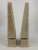 Abstract Pair of Late 20th Century Oversized Pickled Wood and Metal Obelisks For Sale - Image 3 of 7
