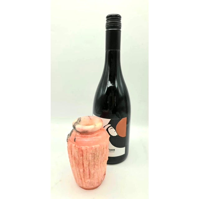Stone Vintage Chiseled Marble Vase For Sale - Image 7 of 10
