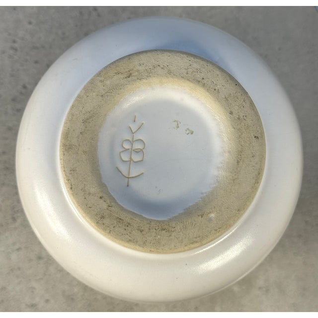 1960s Vintage Ceramic Vases in Black and White by Jan Bontjes Van Beek for Dr. Ing. Alfred Ungewiss, Germany, 1960s, Set of 2 For Sale - Image 5 of 9