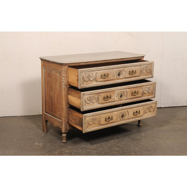 French 19th C. Commode W/Bow & Swag Motif For Sale - Image 4 of 13