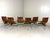 T-Chairs by Katavolos, Kelley and Littell for ICF De Padova, Italy, 1950s, Set of 6 For Sale - Image 4 of 18