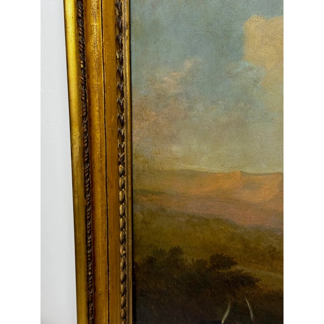 Victorian Large 19th Century Oil Painting the Clandon Harriers Hunt John Imms of Ringmer Up Libertine Mare Hor For Sale - Image 3 of 12