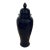 Chinese Black Glaze Porcelain Ginger Jar For Sale