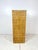 Brown Vintage Woven Caning Wrapped Rattan Tall Dresser For Sale - Image 8 of 12