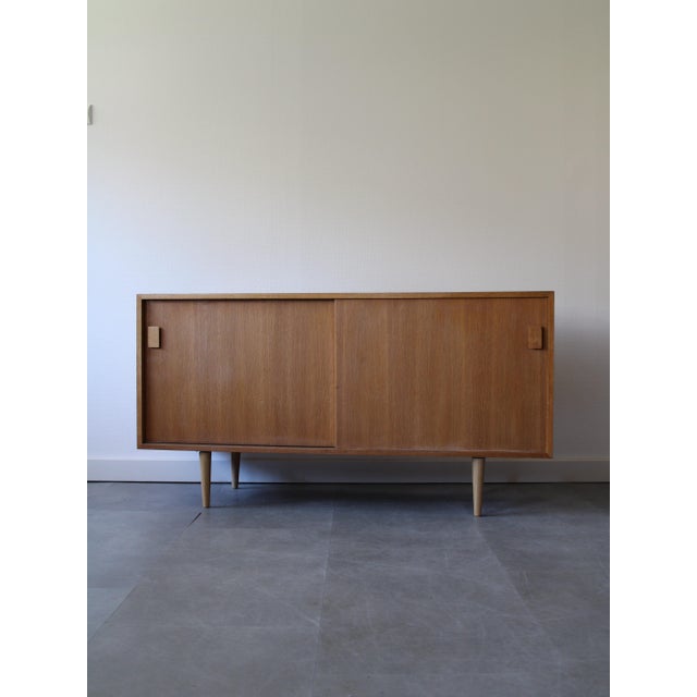 Vintage Danish Sideboard in Oak, 1960s For Sale - Image 6 of 10