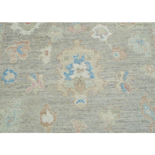 Turkish Oushak Rug 5' x 7' #17960 For Sale In Houston - Image 6 of 8