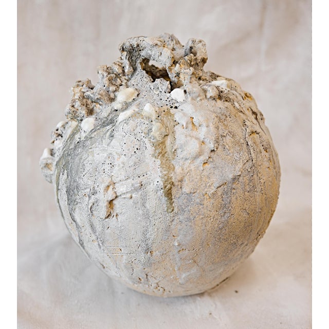 Ceramic Fragment Moon Vase -Fubuki II For Sale - Image 7 of 18