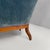 Italian Louis XVI Style Sofa in Light Blue Velvet and Wood, 1930s For Sale - Image 18 of 18