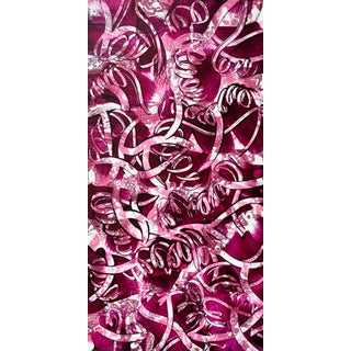 "Twisted Claret" by Michael DesRosiers Painting on MDF Panel (2026) For Sale