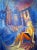 Abstract Avant-Garde Oil Painting, Ukrainian Soviet Art 93-68 For Sale