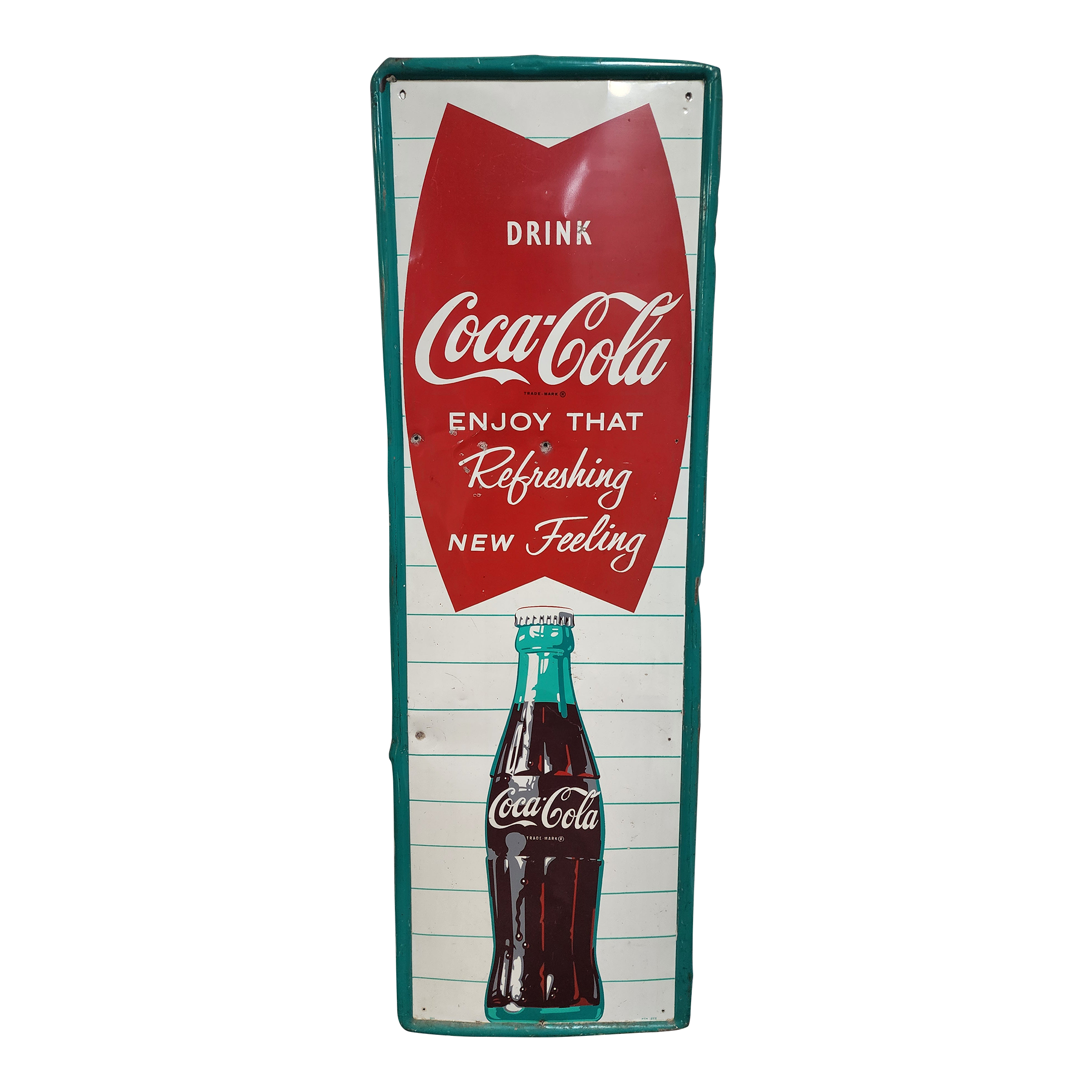 Original, Vintage 1950's Drink Coke Coca Cola, Enjoy That