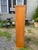 Traditional Vintage 4 Tier Barrister Golden Oak & Glass Front Cabinet Bookcase For Sale - Image 3 of 5