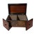 Wood Early 19th Century English Regency Burr Walnut Two-Compartment Tea Caddy Box For Sale - Image 7 of 8