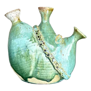 Vintage Boho Studio Pottery Vase