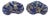 Christian Dior Plexiglass Lucite and Toile de Jouy Bowl Centerpiece, a pair For Sale