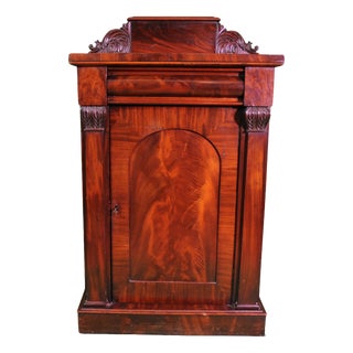 Late Empire Style Mini Bar Cabinet For Sale