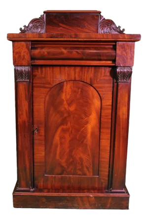 Late Empire Style Mini Bar Cabinet
