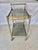 Brass 20th Century French Brass and Glass Bar Cart For Sale - Image 8 of 13