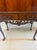 Antique Figured Mahogany Illuminated Cocktail Drinks Cabinet on Stand, 1920 For Sale - Image 10 of 16