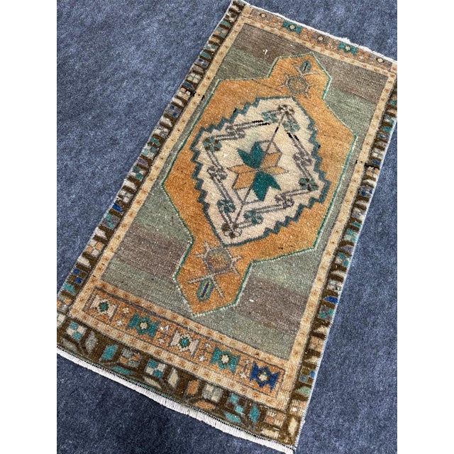 Early 21st Century Turkish Yastik Rug 1'5" x 2'8" For Sale - Image 5 of 5