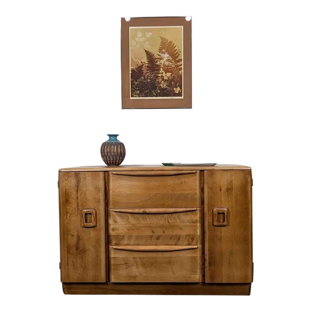 1960s Heywood Wakefield Bar Buffet / Credenza For Sale