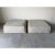 Beige Italian Paola Navone for Baxter “Miami Soft” Modular Leather Sofa With Two Ottomans For Sale - Image 8 of 17