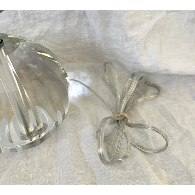 Laura Ashley "Lydia" Cut Crystal Sphere Table Lamp For Sale - Image 4 of 7