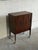 This exceptional mobile server boasts a sleek rectangular form equipped with an innovative tambour-style sliding front...