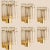 1960s Brass and Glass Wall Light from Hillebrand, Germany, 1960s For Sale - Image 5 of 8