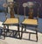 Folk Art 18thc Pair of Stenciled Pair of Cane Seat Chairs For Sale - Image 3 of 11