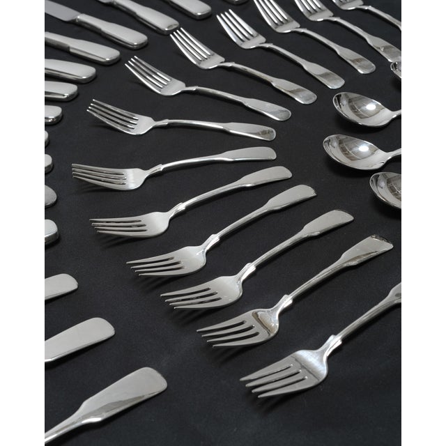 Early 20th Century 1810 International Sterling Silver Flatware Set 72 Pc For Sale - Image 5 of 18