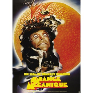 1971 A Clockwork Orange (French) Poster For Sale