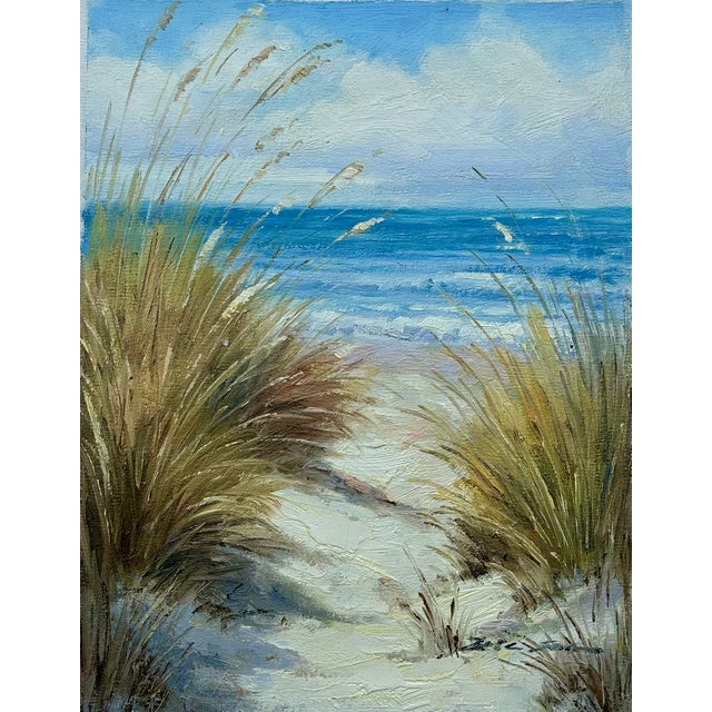 Original oil painting by the artist Mariella on unstretched canvas, measuring 12 x 16”. This beautiful painting captures a...