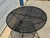 Vintage Salterini Style Wrought Iron Mesh Patio Table – 36” Round For Sale In Philadelphia - Image 6 of 12