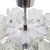 White Murano Glass and Chromed Metal Chandelier, 1970s For Sale - Image 8 of 14